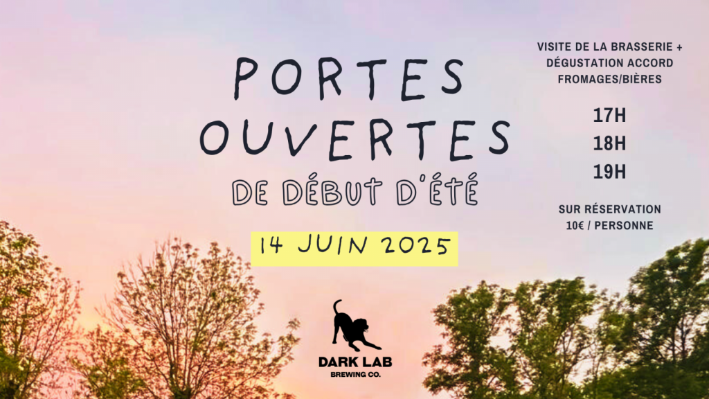 Portes ouvertes Dark Lab : visite dégustation fromages/bières