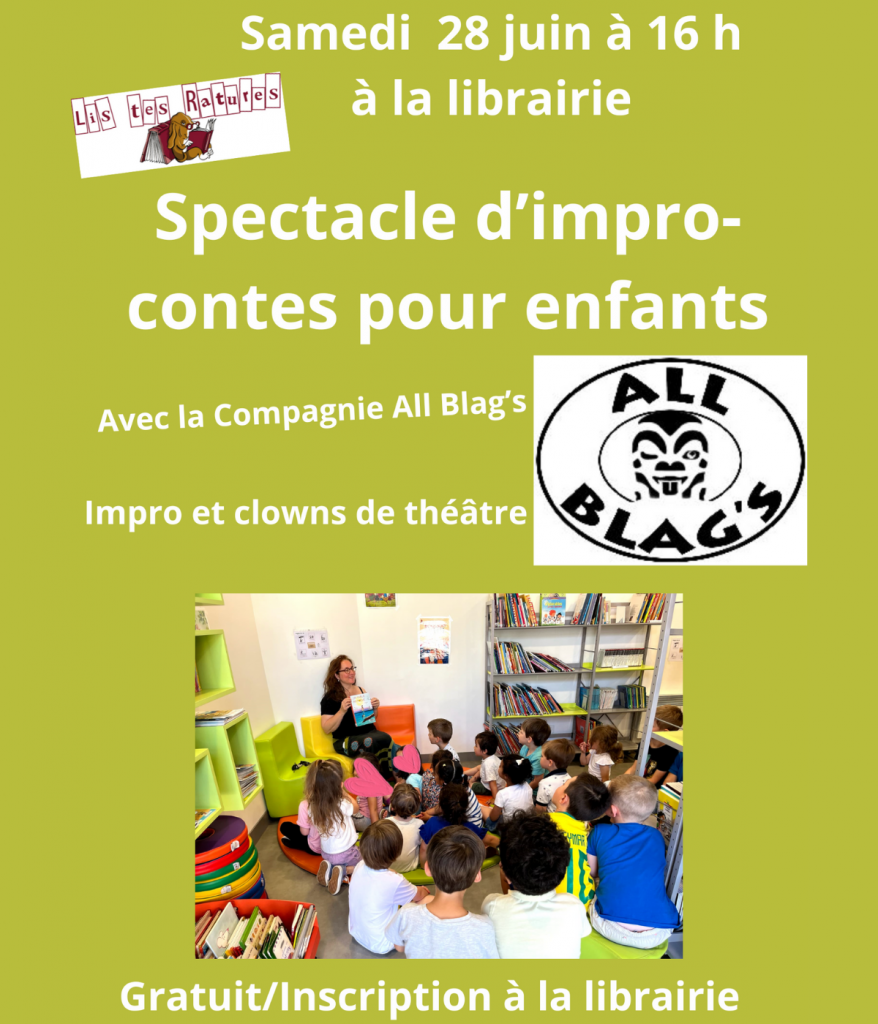 Spectacle d’impro-contes pour enfants