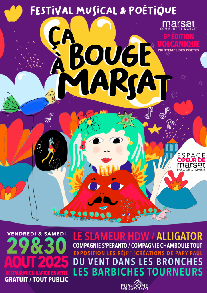 Festival musical et poétique « Ça bouge à Marsat ! »