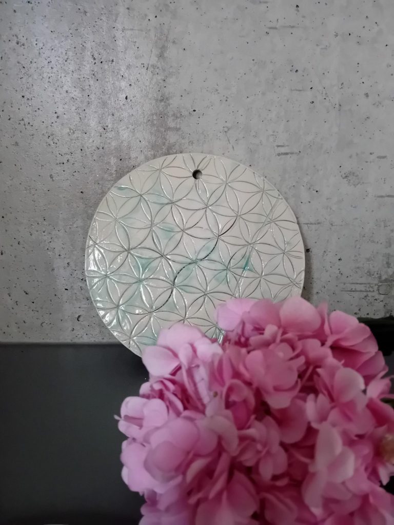fleur de vie poterie