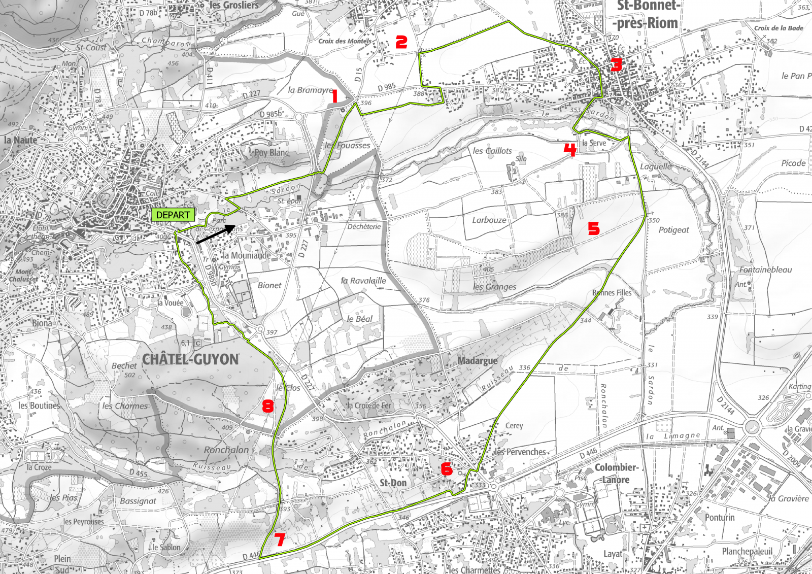 Parcours Vélo-Tourisme : Madargascar