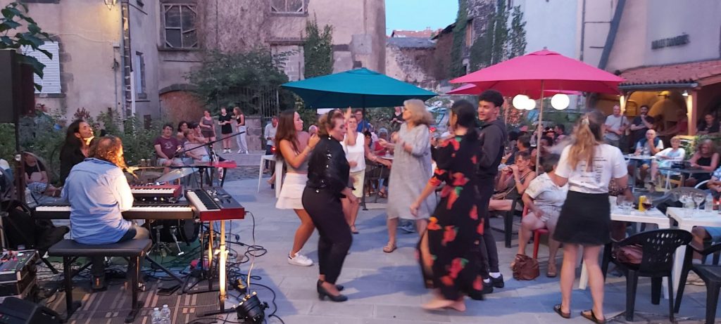 Christophe Duplan aux Tanneries lors de Jazz en Terrasse 2024