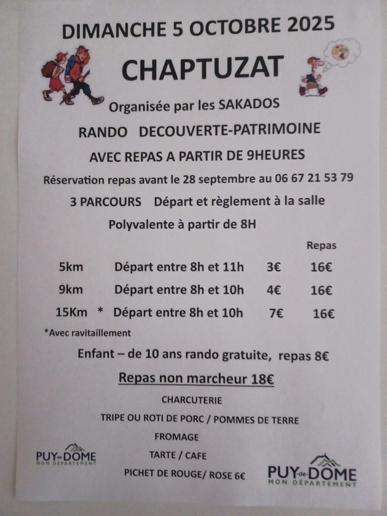 Rando découverte patrimoine avec repas