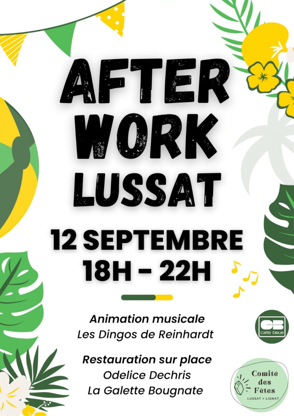 Afterwork + Concert Les Dingos de Reinhardt