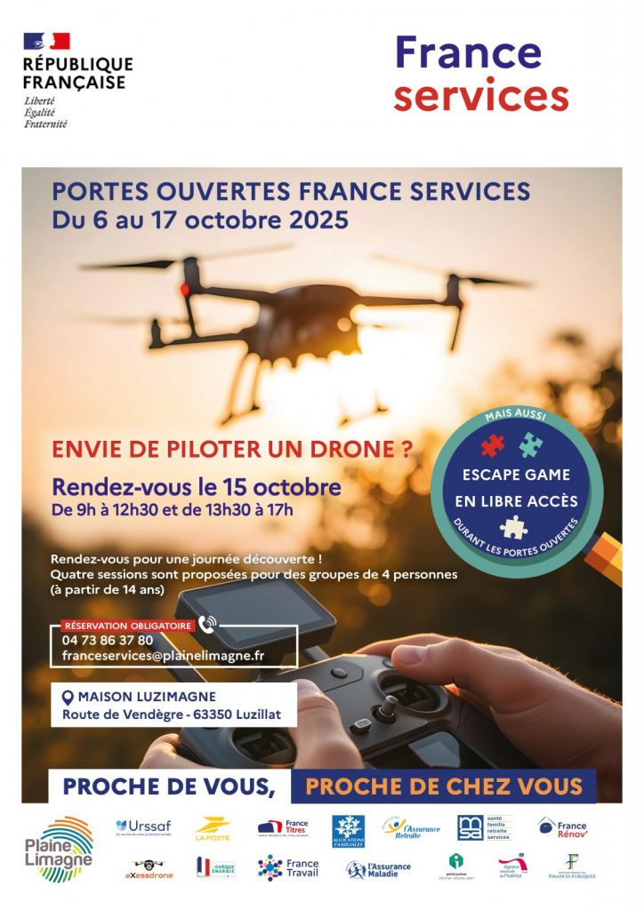 Atelier drone