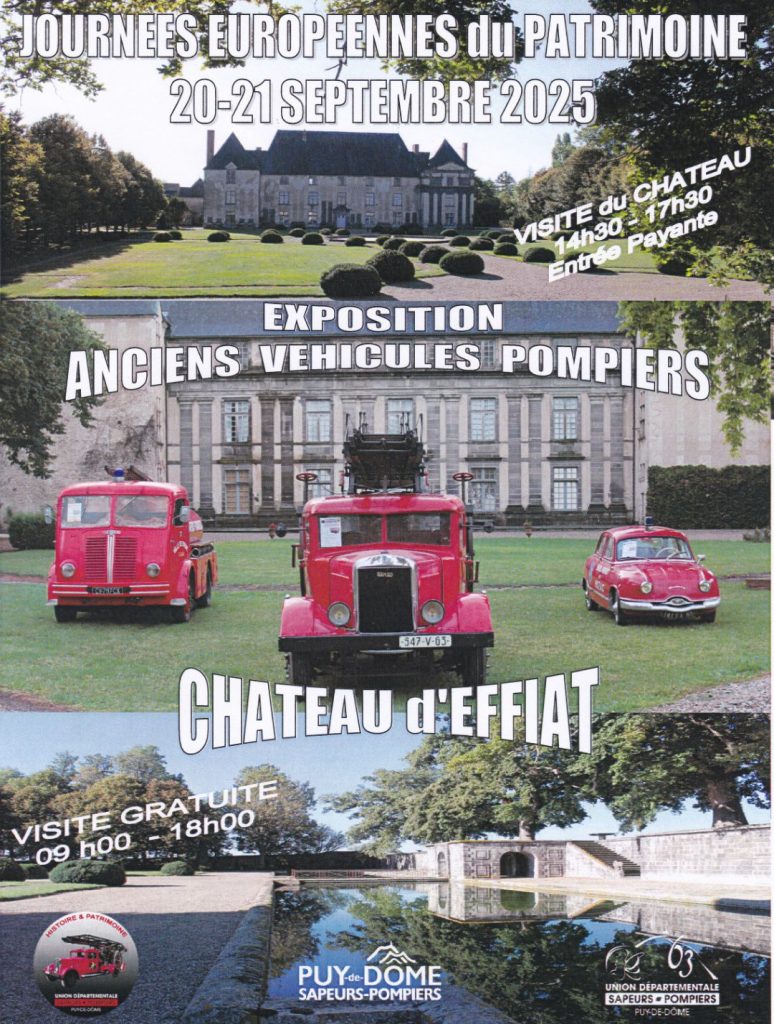Exposition de vieux camion de pompier