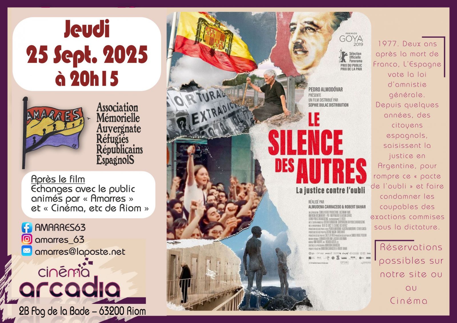 Cinéma : le silence des autres 1977