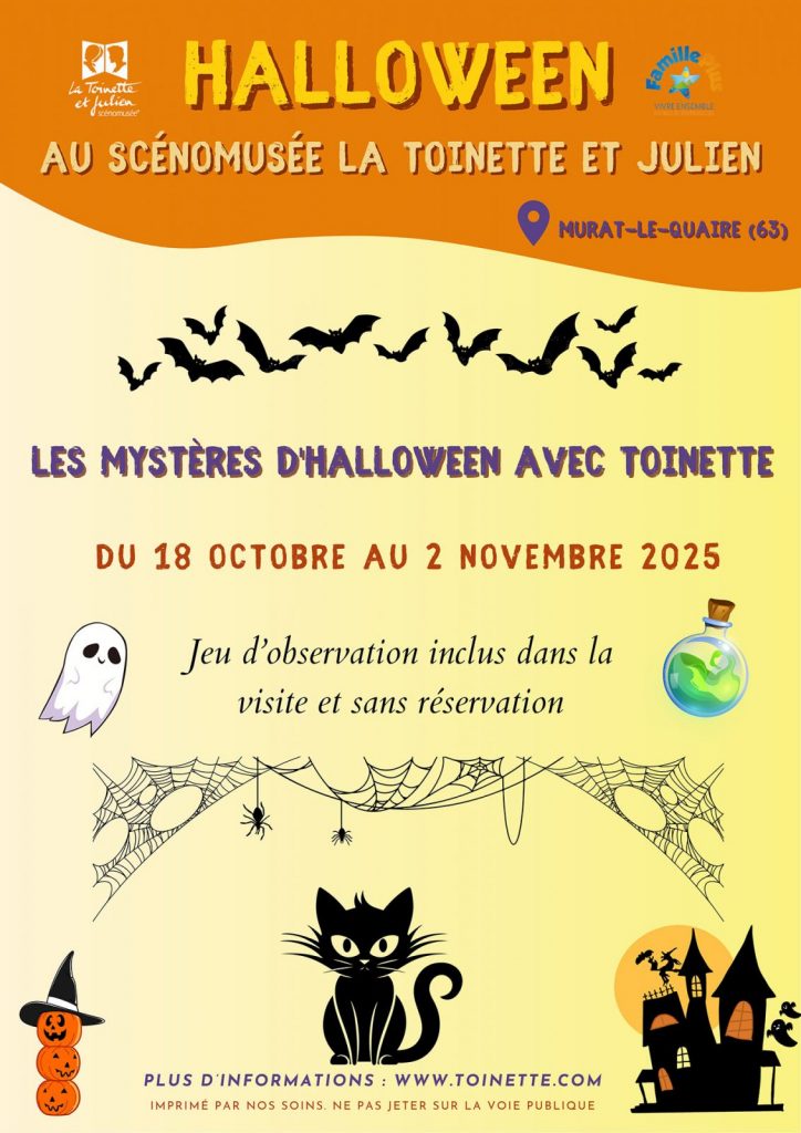 Les mystères d’Halloween avec Toinette