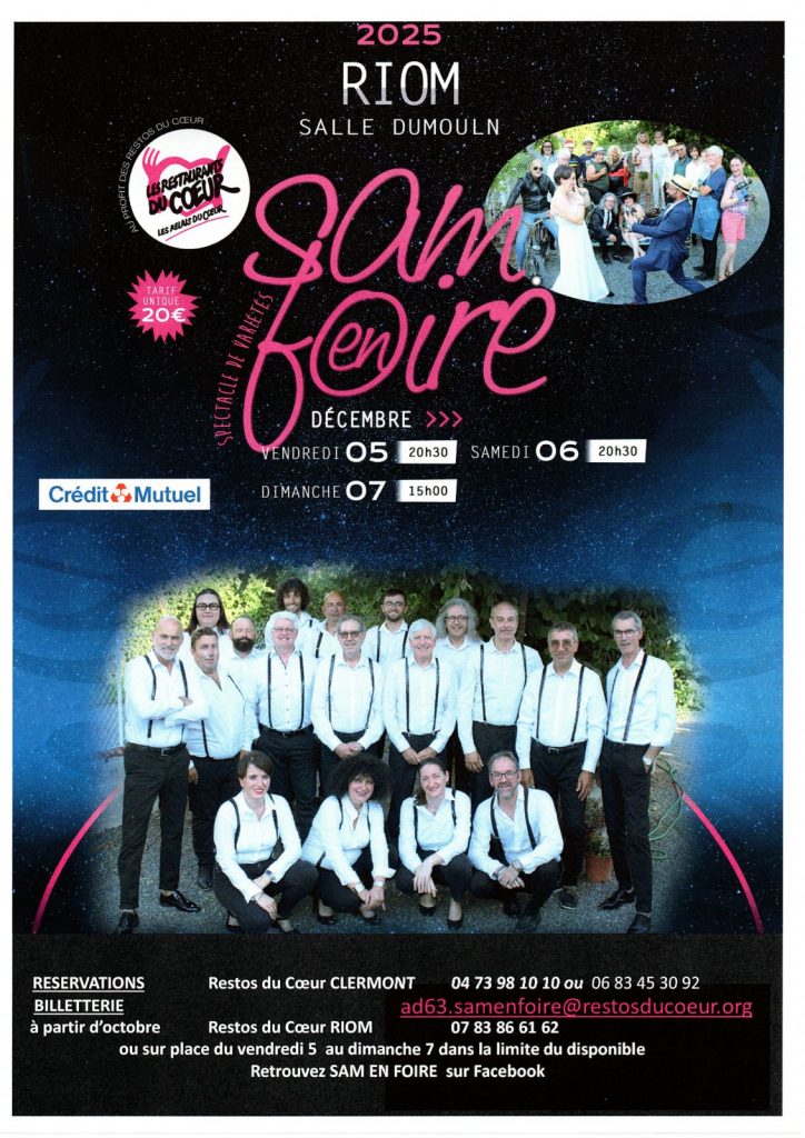 Spectacle : SAM en Foire
