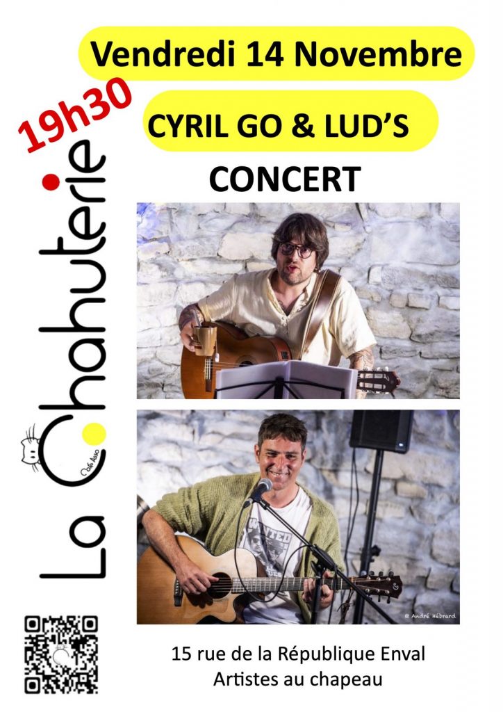 Concert LUD’S et Cyril GO à La Chahuterie