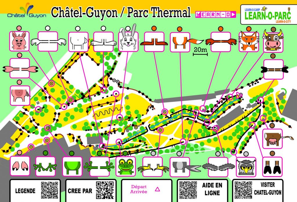 Parcours des animaux